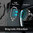 Slim Armour Tough Shockproof Case / Ring Holder Stand for Oppo Reno Z (Black)